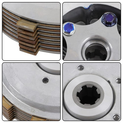 Solid Spare Clutch kit Center Inner Hub & Outer Pressure Plate for Yamaha Warrior 350