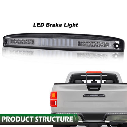 Solid Spare Fit For 03-06 Dodge Ram 2500 3500 Smoke LED Rear Center Tailgate Brake Light