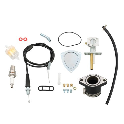 Solid Spare Carburetor Kit For Yamaha Big Bear Wolverine Kodiak Grizzly 250 350 400 450