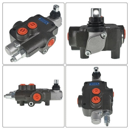 Solid Spare 1 Spool 21 GPM Hydraulic Directional Control Valve Motors Spool Double Acting