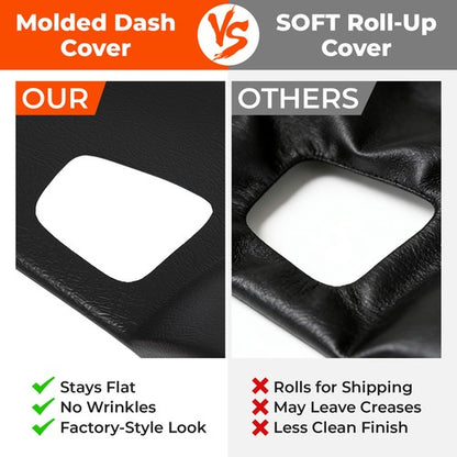 Solid Spare Dash Board DashBoard Cover Black For 05-09 Land Rover LR3 Range Rover Sport New