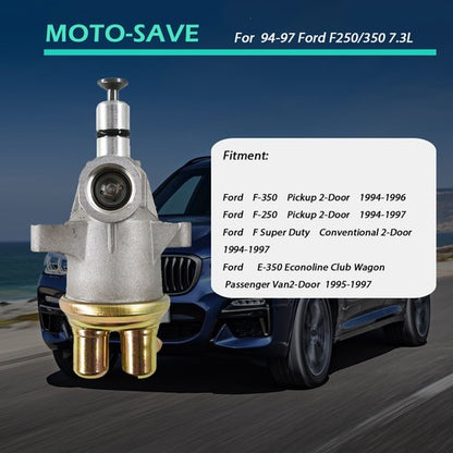 Solid Spare Diesel Powerstroke Lift Valley Fuel Pump F6TZ9350A For Ford F250 350 1994-1997