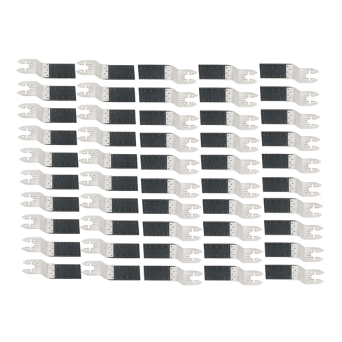 Solid Spare Bi-Metal Oscillating Multitool Quick Release Oscillating Saw Blades Set of 50