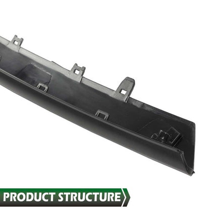 Solid Spare Fit For 18-20 Toyota Camry Front Bumper Face Bar Lower Molding Trim Black