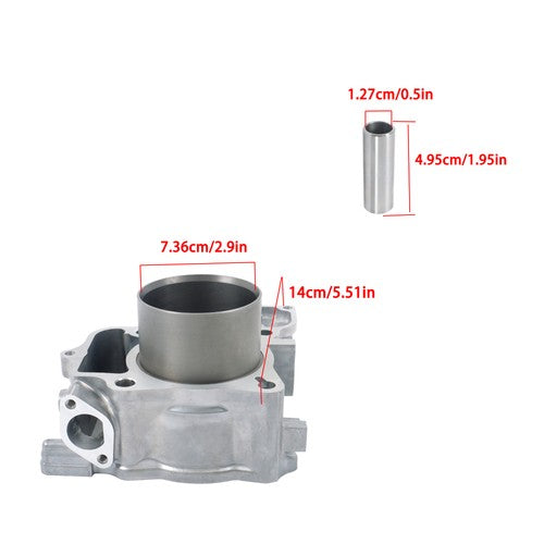 Solid Spare For Honda NSS 300 A Forza 2013-2020 SH 300 i A 2007-2020 Cylinder Piston Kit New