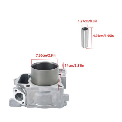 Solid Spare For Honda NSS 300 A Forza 2013-2020 SH 300 i A 2007-2020 Cylinder Piston Kit New