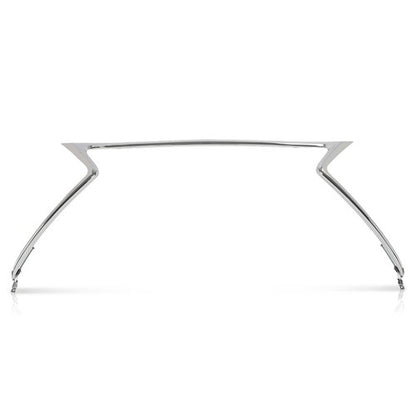Solid Spare Fit For 2015-2017 Lexus NX200t NX300h F Sport Front Bumper Grille Trim Chrome