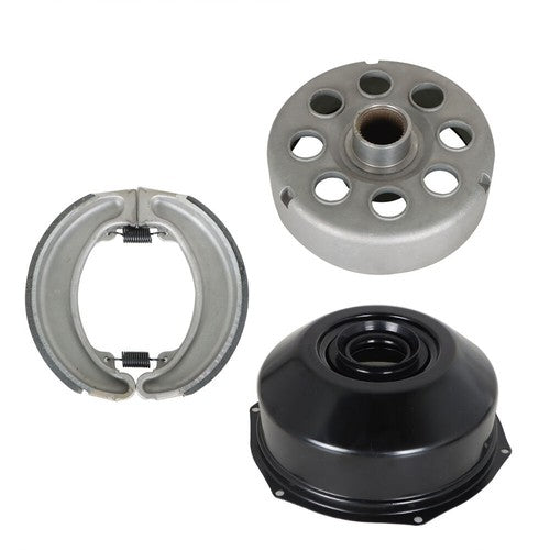 Solid Spare 1988-96 For Honda TRX300/FW FourTrax 300 2×4 Rear Brake Drum & Cover Brake Shoe