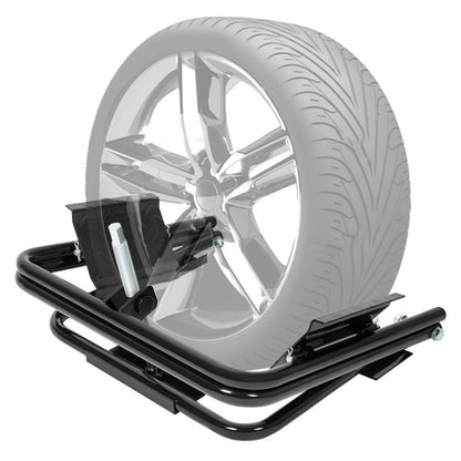 Solid Spare Black Tire Leveler For Light RV Trailers Tire Booster Tire Locking Chock #28050