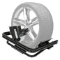 Solid Spare Black Tire Leveler For Light RV Trailers Tire Booster Tire Locking Chock #28050