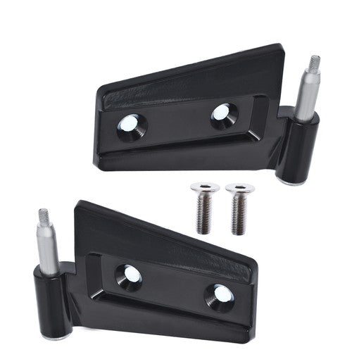 Solid Spare LH RH Side Door Hinges Black Suit For Jeep Wrangler Unlimited JK 07 2008-2017