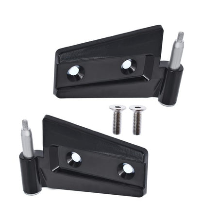 Solid Spare LH RH Side Door Hinges Black Suit For Jeep Wrangler Unlimited JK 07 2008-2017