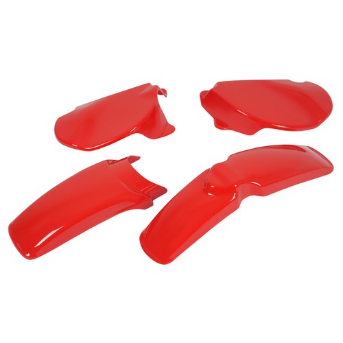 Solid Spare For Honda XR75 / XR80 1977-1982 Plastic Kit Front / Rear Fender & Side Panels