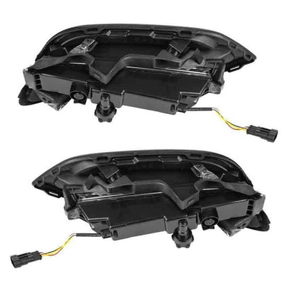 Pair Front  LED Fog Lights Lamps DRL For 2019 2020-2022 Honda HR-V HRV LH & RH