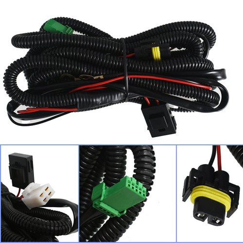 Solid Spare For Nissan Sentra Bumper Lights Fog Driving R + L Lamps+Switch+Wiring 2016-2019