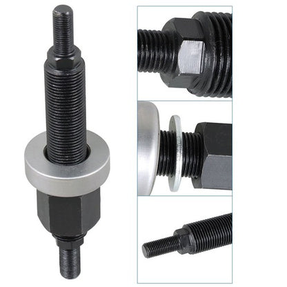 Solid Spare Black Harmonic Balancer Installation Steel Tool Fit For Small Block Chevy