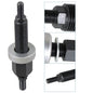 Solid Spare Black Harmonic Balancer Installation Steel Tool Fit For Small Block Chevy