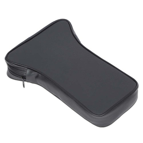 Solid Spare Fit For 1967-1982 Chevrolet Corvette Center Console Armrest Pad Black Leather