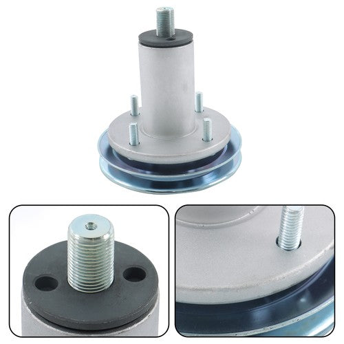 Solid Spare 3PK For Gravely Ariens 52" Deck Spindle Assembly w/Pulley 51537200 51528000