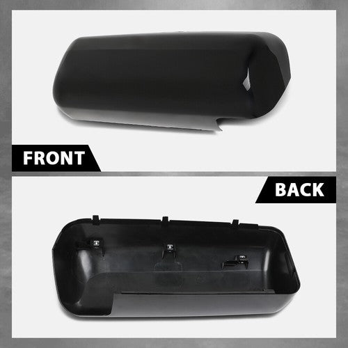 Solid Spare Black Replacement Door Mirrors Covers Right+Left Side Fit For Peterbilt 579