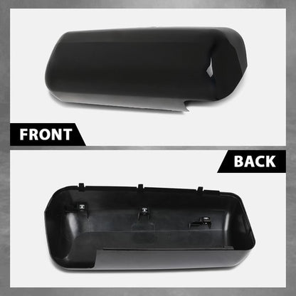 Solid Spare Black Replacement Door Mirrors Covers Right+Left Side Fit For Peterbilt 579
