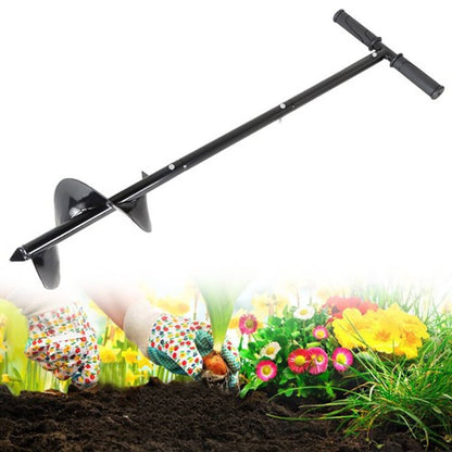 Solid Spare Garden Auger Drill Bit 5.9"x33", Large Hand Auger Drill For Planting NEW