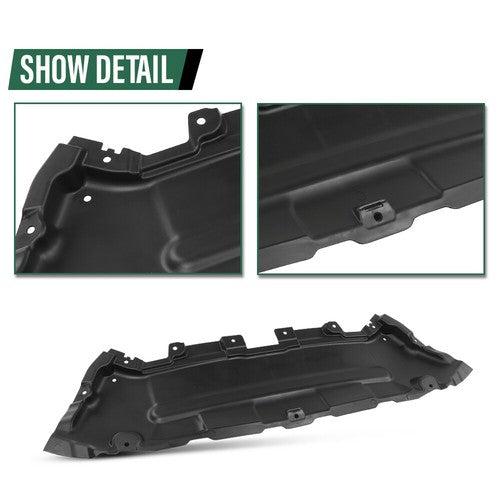 Solid Spare Fit For 16-22 Mercedes-Benz GLC300 GLC43 AMG Engine Splash Shield Under Cover