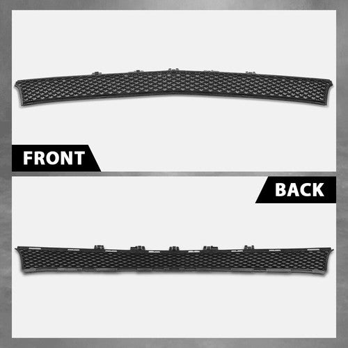 Solid Spare Front Bumper Center Mesh Grille Fit For 17-20 Mercedes-Benz E300 E350 E400 E450