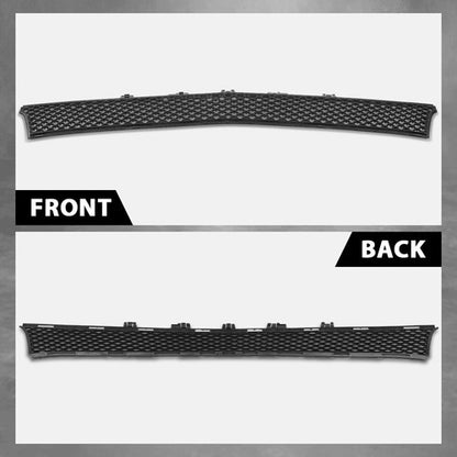Solid Spare Front Bumper Center Mesh Grille Fit For 17-20 Mercedes-Benz E300 E350 E400 E450