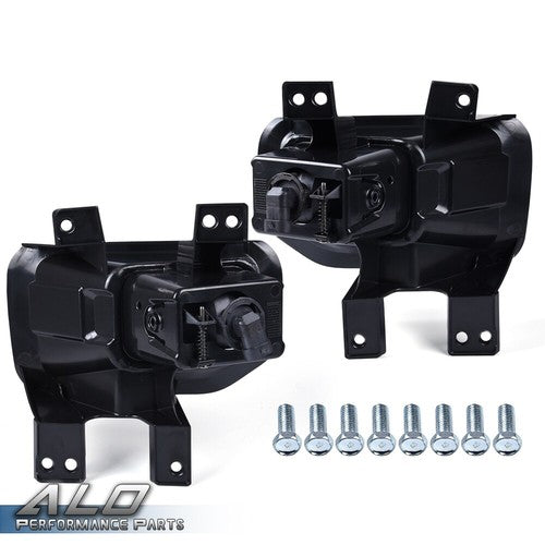 Solid Spare Fit For Ford F150 Pickup Front Bumper Fog Lights Driving Lamps Pair Left + Right