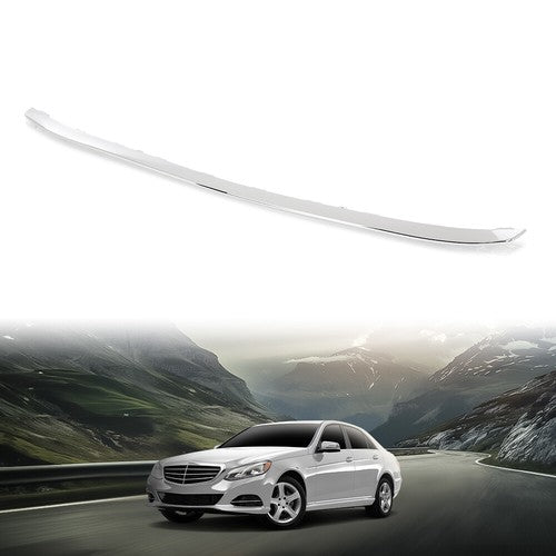 Solid Spare Front Bumper Grille Molding Fit For 2014-2016 Mercedes-Benz E250 E300 E350 E400