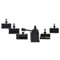 Solid Spare 6Pcs 6- 12" AXA 250-111 Wedge Type Quick Change Tool Post Holder Set For Lathe