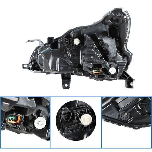 Solid Spare Passenger/RH Side LED Projector Headlight Headlamp For Nissan Altima 2019-2020