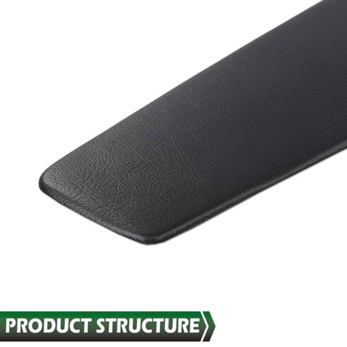 Solid Spare 2pcs Door Panel Insert Textured Black Fit For 2010-2014 Ford Mustang Replacement