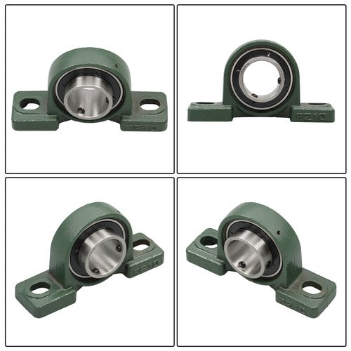 Solid Spare 2 Pack UCP210-32 Pillow Block Mounted Ball Bearing 2" Bore Self Aligning New