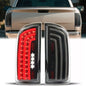 Solid Spare For 2007-2008 Dodge Ram 1500 2007-2009 Ram 2500/3500 Smoked LED Tail Lights Lamp