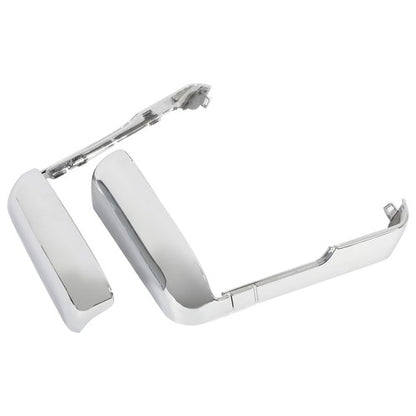 Solid Spare Chrome Top+Side Mirror Cover For 20-24 Chevy Silverado GMC Sierra HD 2500 3500