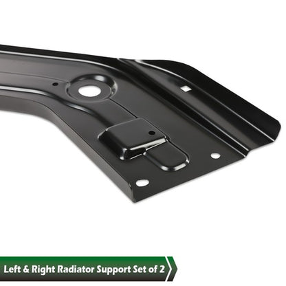Solid Spare Left+Right Radiator Support Replacement Fit For 2012-2015 Volkswagen Passat