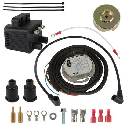 Solid Spare 53-660 Programmable Single Fire Ignition Kit For Shovelhead EVO Big Twin XL