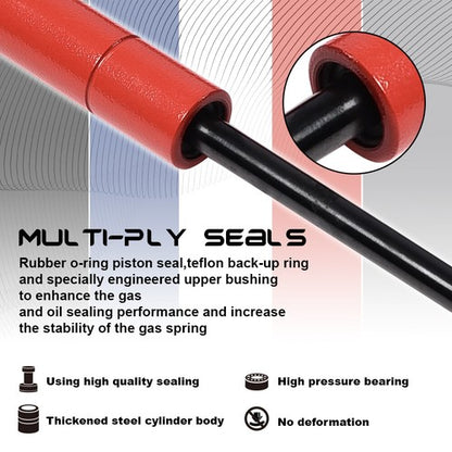 Solid Spare Fit For 04-2008 Toyota Solara Front Hood Lift Supports Strut Shocks Spring White