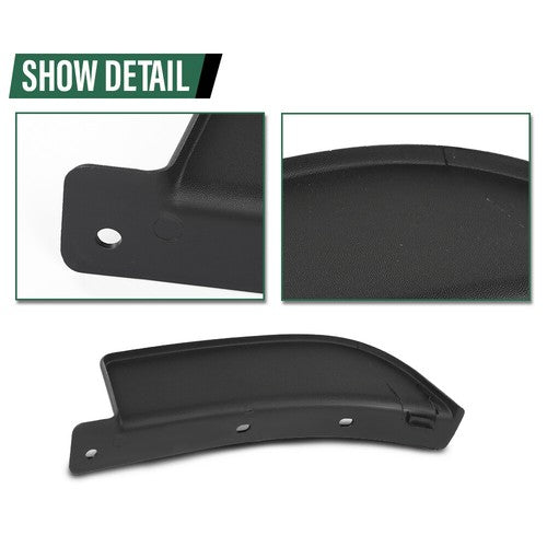 Solid Spare Fit For 19-23 Jeep Cherokee Front Fascia Spat Left Driver Side 68288015AC