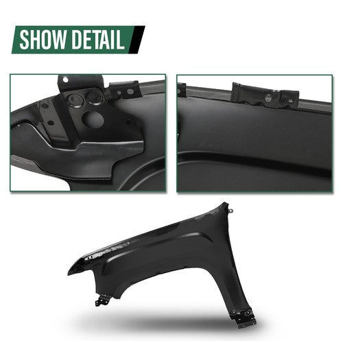 Solid Spare Front Right Side Fender Steel Fit For 2015-2022 GMC Canyon GM1241405 23373628