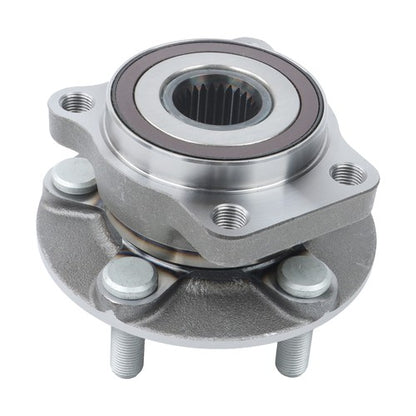 Solid Spare 2pc Front + 2pc Rear Wheel Hub Bearing Assemblies For Subaru Outback 2010-2014