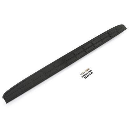 Solid Spare Tailgate Spoiler Cap Molding Top Protector For 1999-2007 Silverado Sierra Black
