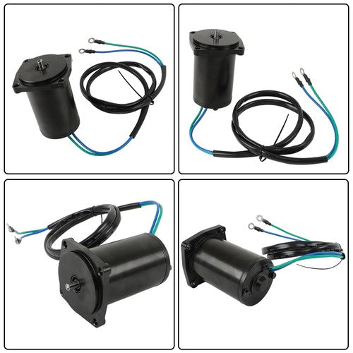 Solid Spare 12V Trim/Tilt Motor 2Wire 4Bolt 38100-87J00-0EP For SUZUKI DF40 & DF50 1999-2010