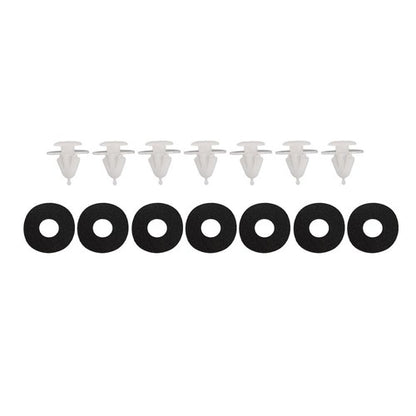 Solid Spare Black For Toyota RAV4 2013-2015 Door Molding Plastic Exterior Body Trim Strip