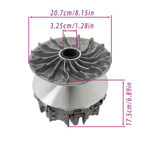 Solid Spare For Can-Am Defender HD10 2016-2023 ATV Primary Driven Clutch + Puller 420280605