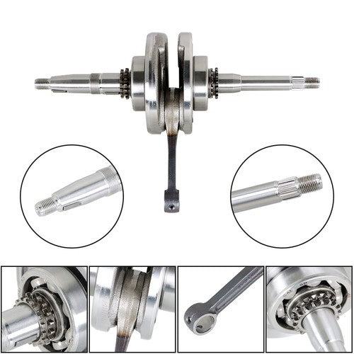 Solid Spare 150cc Crankshaft Assembly For Scooters ATV With 4-stroke GY6 Motors USA