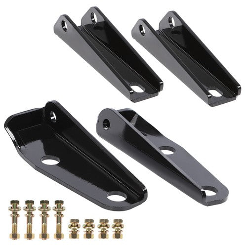 Solid Spare Fit For 63-72 Chevy 66 C10 C20 GMC Pickup Lowered Truck Rear Shock Relocation
