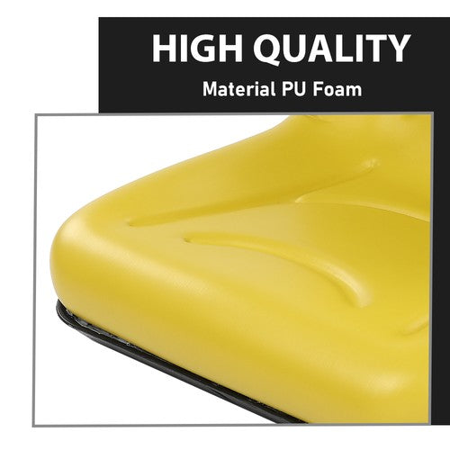 Solid Spare Yellow Complete Seat Fit For John Deere 4X2 4X4 HPX Gator Turf E TH 6X4 TE